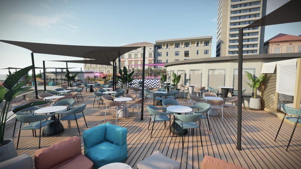 Design de Interiores Mobiliário de Exterior Projetos de Luxo Decoração Beach Club Sustentabilidade Creative Portugal Inspiração Outdoor